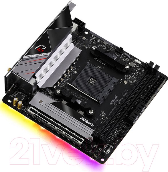Изображение товара Материнская плата AsRock B550 Phantom Gaming-ITX/AX
