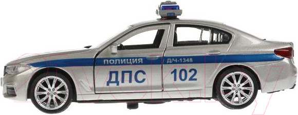 Изображение товара Автомобиль игрушечный Технопарк BMW 5-ER Sedan M-Sport Полиция / 5ER-12POL-SR