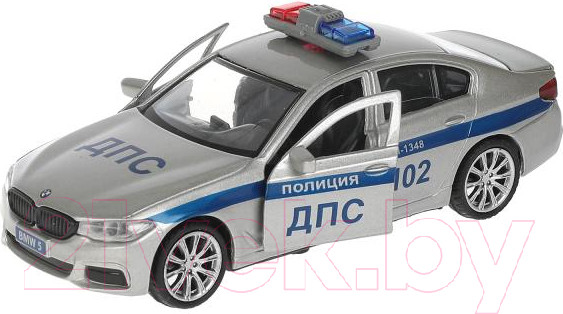Изображение товара Автомобиль игрушечный Технопарк BMW 5-ER Sedan M-Sport Полиция / 5ER-12POL-SR