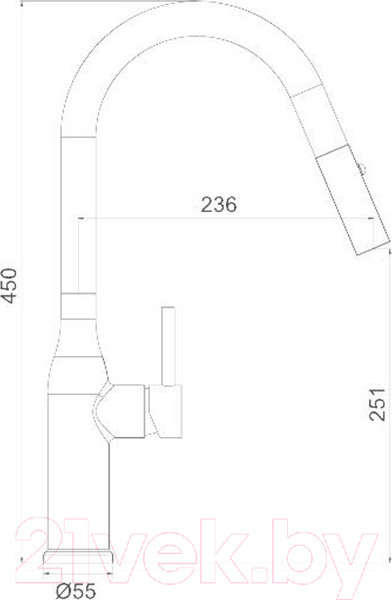 Изображение товара Смеситель Gappo G4398-41