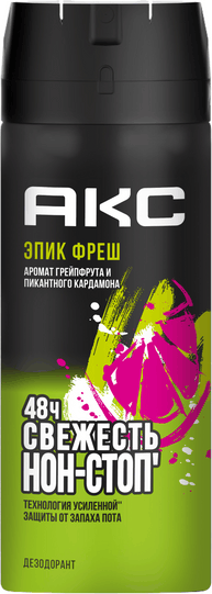 Изображение товара Антиперспирант-спрей Axe Epic Fresh (150мл)