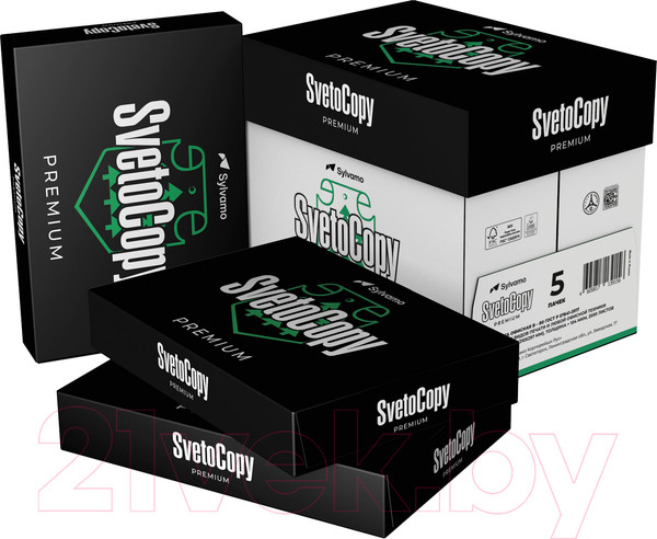 Изображение товара Бумага SvetoCopy Premium A4 (80г/м2, 500л)