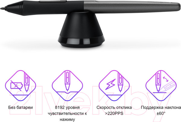 Изображение товара Графический планшет Huion Inspiroy H610X