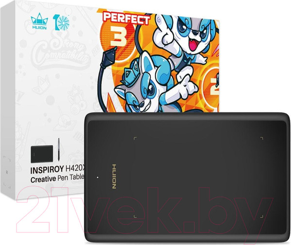 Изображение товара Графический планшет Huion Inspiroy H420X