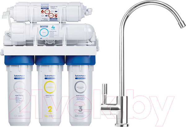 Изображение товара Система обратного осмоса БАРЬЕР Профи Осмо 100 М