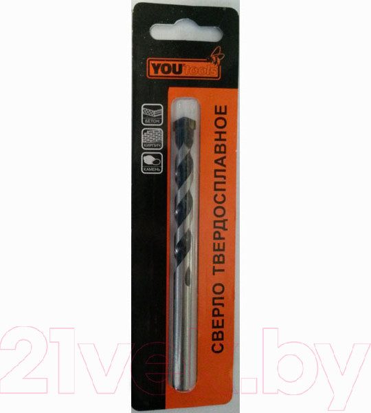 Изображение товара Сверло Yourtools 10x150мм Твердый сплав