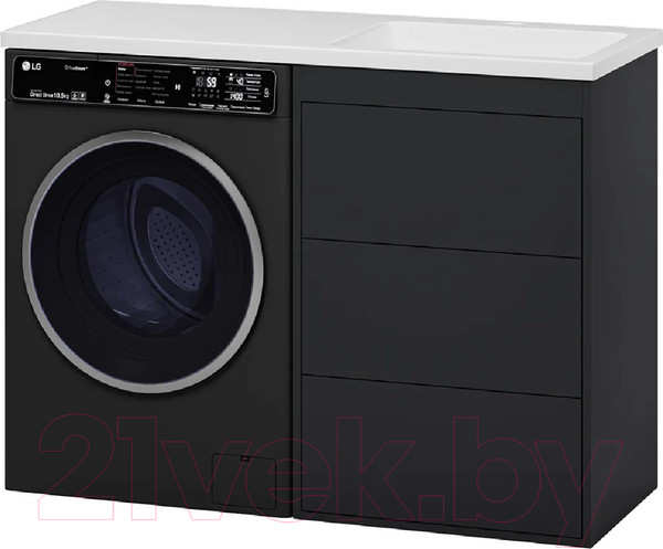 Изображение товара Тумба под умывальник Brevita Grafit 60 / GRA-01060-013Я
