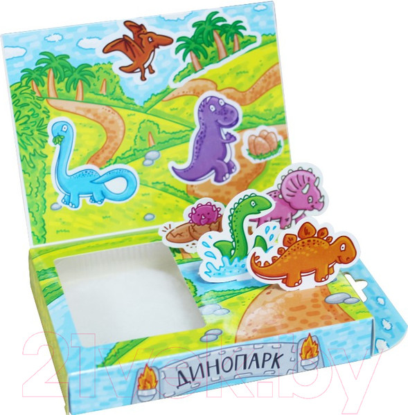 Изображение товара Набор для выращивания растений Happy Plant Живая открытка Динопарк / hps-234