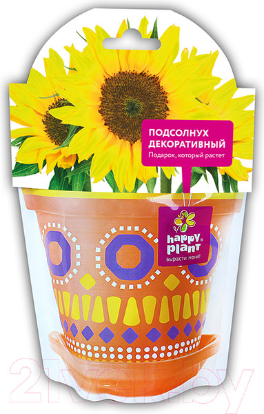 Изображение товара Набор для выращивания растений Happy Plant Подсолнух декоративный / hpd-9