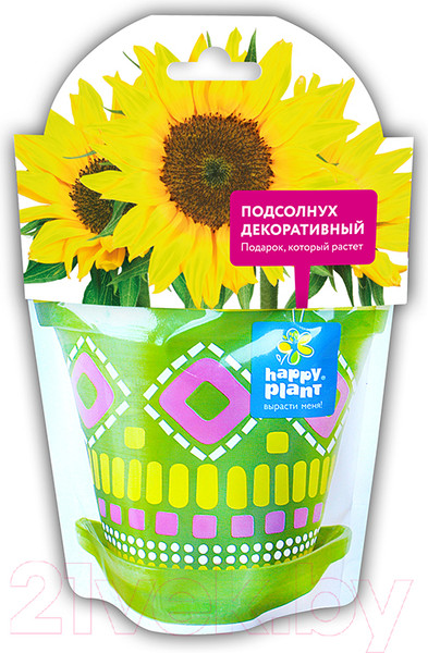 Изображение товара Набор для выращивания растений Happy Plant Подсолнух декоративный / hpd-9