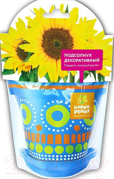 Изображение товара Набор для выращивания растений Happy Plant Подсолнух декоративный / hpd-9
