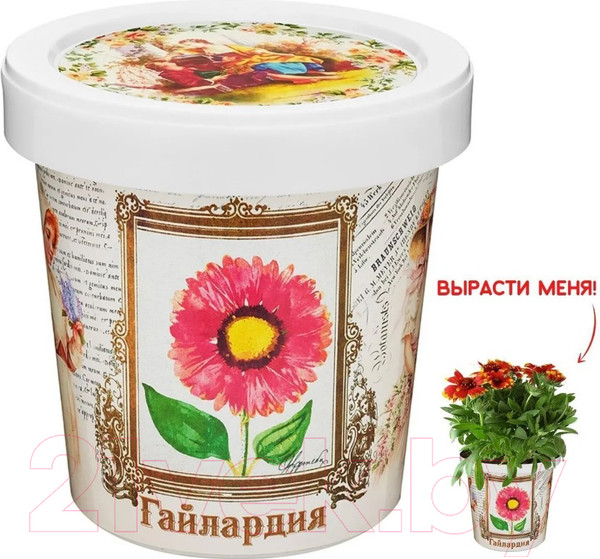 Изображение товара Набор для выращивания растений Rostokvisa Гайлардия / H1509