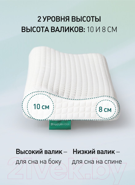 Изображение товара Подушка для сна Natura Vera Ergo Nova Mini 32x58