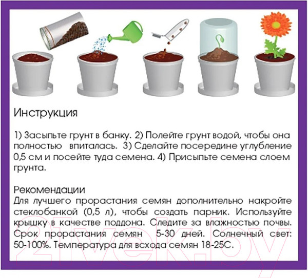 Изображение товара Набор для выращивания растений Rostokvisa Гортензия / 45962
