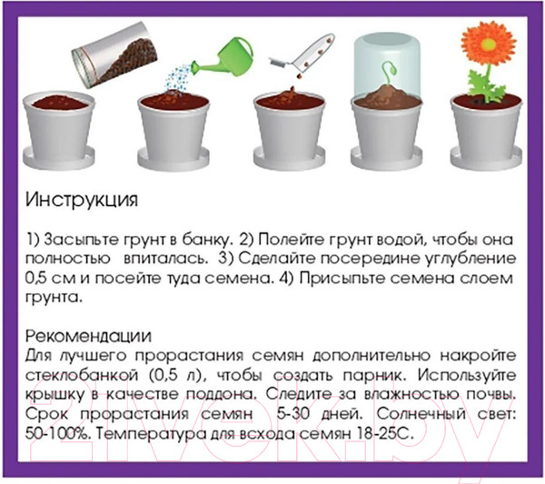 Изображение товара Набор для выращивания растений Rostokvisa Кактус / 88826