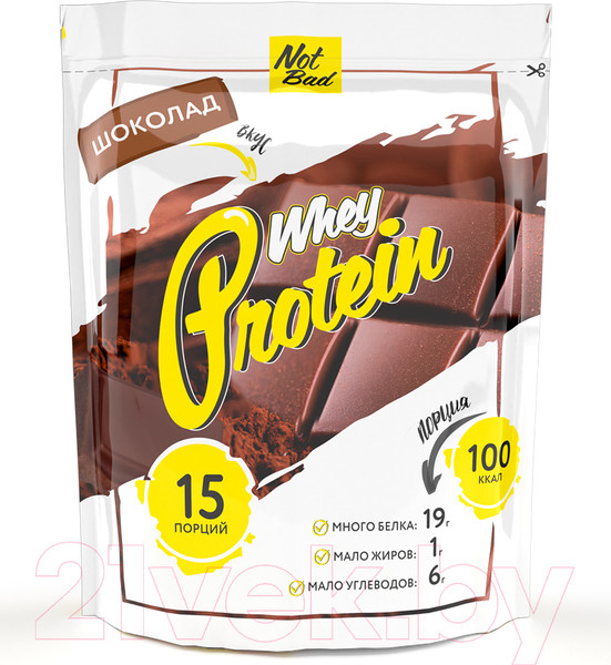 Изображение товара Протеин NotBad Whey Protein (450г, шоколад)