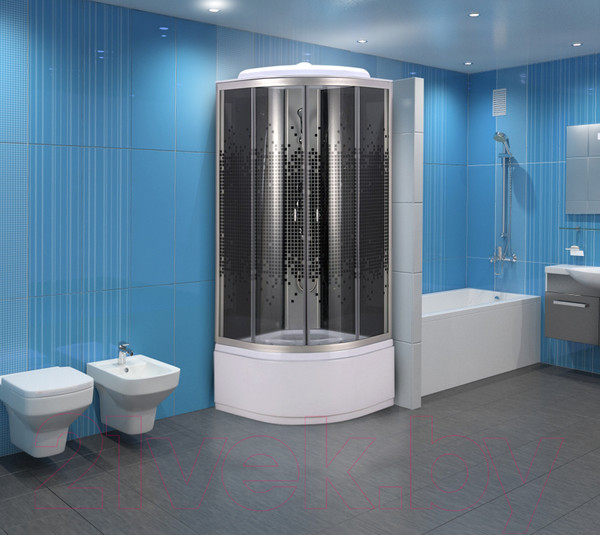 Изображение товара Душевая кабина Niagara NG-7508-14 90x90x215