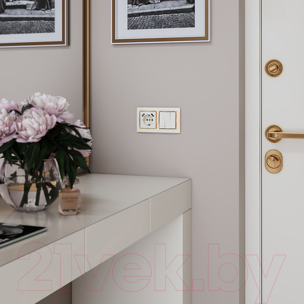 Изображение товара Выключатель Werkel W1130003 (слоновая кость)