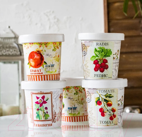 Изображение товара Набор для выращивания растений Rostokvisa Пион / 77700