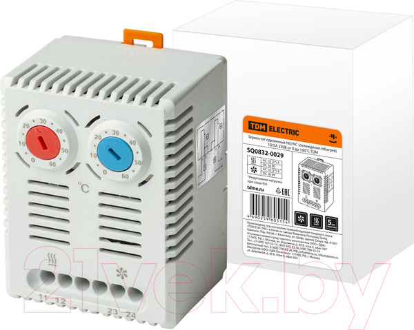 Изображение товара Термостат на DIN-рейку TDM SQ0832-0029