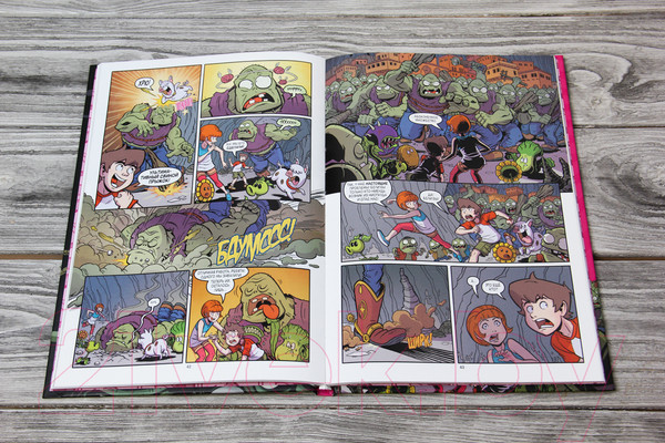 Изображение товара Комикс АСТ Растения против зомби. Грибной Бум-Бум (Тобин П.)