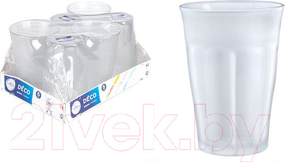 Изображение товара Набор стаканов Duralex Picardie Givre FH 1029SR06C11SG