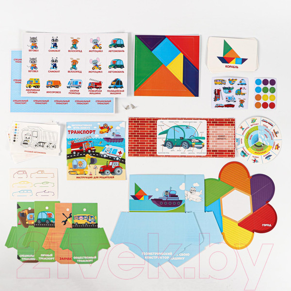 Изображение товара Развивающая игра Лас Играс Транспорт / 5354102