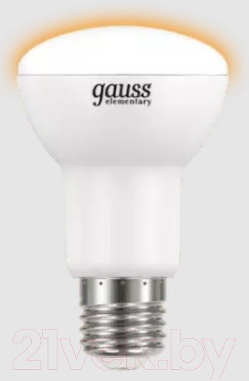 Изображение товара Лампа Gauss Elementary E27 8W 3000К / 63218