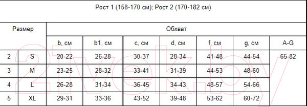 Изображение товара Чулки компрессионные Польза 4001 выше колена 1 кл.к. (р.5 (XL), рост2, черный)