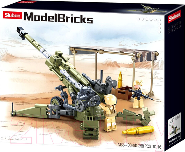 Изображение товара Конструктор Sluban Модельки / M38-B0890 (258эл)