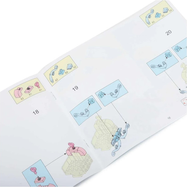 Изображение товара Конструктор Sluban Розовая мечта / M38-B0896 (191эл)