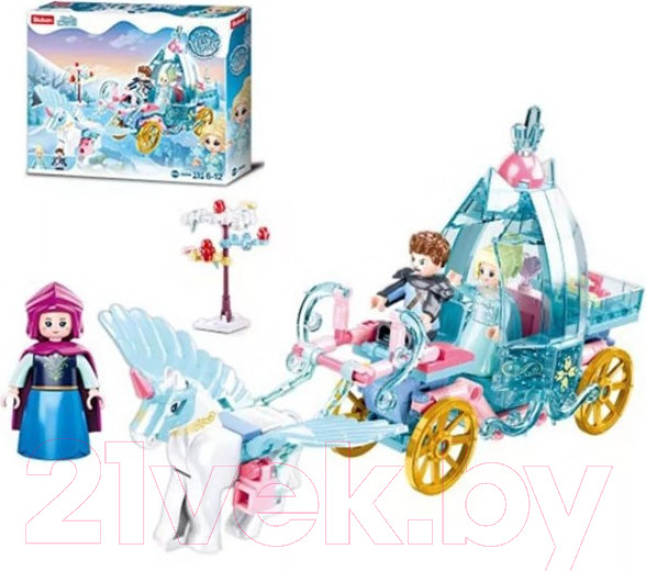 Изображение товара Конструктор Sluban Розовая мечта / M38-B0896 (191эл)