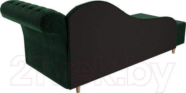 Изображение товара Тахта Лига Диванов Камерон 307 правый / 110093 (велюр зеленый)