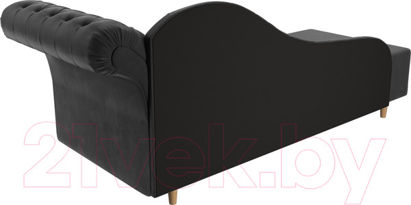 Изображение товара Тахта Лига Диванов Камерон 307 правый / 110095 (велюр серый)