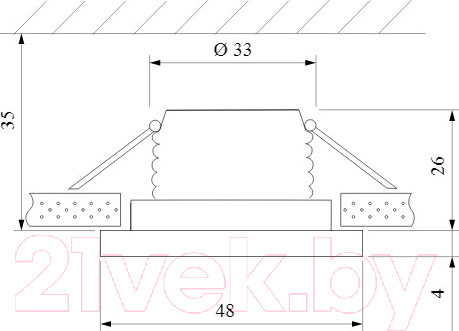 Изображение товара Точечный светильник Elektrostandard 15271/LED 3W WH (белый)