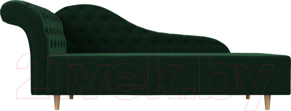 Изображение товара Тахта Лига Диванов Камерон 307 левый / 110093 (велюр зеленый)