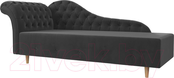 Изображение товара Тахта Лига Диванов Камерон 307 левый / 110095 (велюр серый)