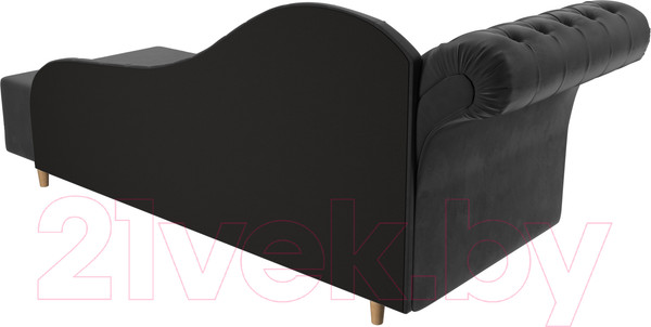 Изображение товара Тахта Лига Диванов Камерон 307 левый / 110095 (велюр серый)