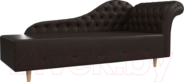 Изображение товара Тахта Лига Диванов Камерон 307 правый / 110112 (экокожа коричневый)