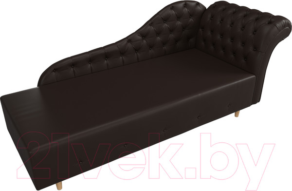 Изображение товара Тахта Лига Диванов Камерон 307 правый / 110112 (экокожа коричневый)