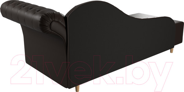 Изображение товара Тахта Лига Диванов Камерон 307 правый / 110112 (экокожа коричневый)