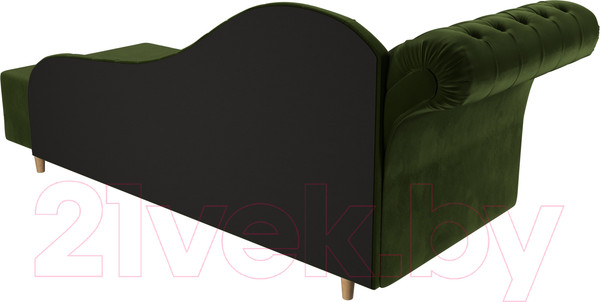 Изображение товара Тахта Лига Диванов Камерон 307 левый / 110101 (микровельвет зеленый)