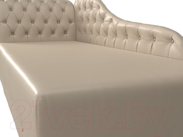 Изображение товара Тахта Лига Диванов Камерон 307 левый / 110110 (экокожа бежевый)