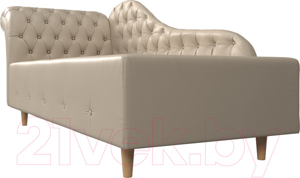 Изображение товара Тахта Лига Диванов Камерон 307 левый / 110110 (экокожа бежевый)