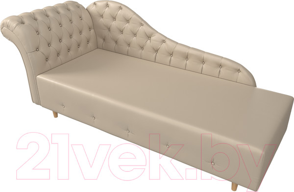 Изображение товара Тахта Лига Диванов Камерон 307 левый / 110110 (экокожа бежевый)