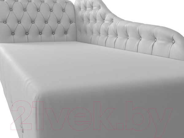 Изображение товара Тахта Лига Диванов Камерон 307 левый / 110111 (экокожа белый)