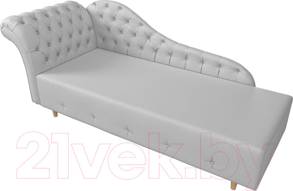 Изображение товара Тахта Лига Диванов Камерон 307 левый / 110111 (экокожа белый)