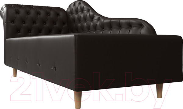 Изображение товара Тахта Лига Диванов Камерон 307 левый / 110112 (экокожа коричневый)