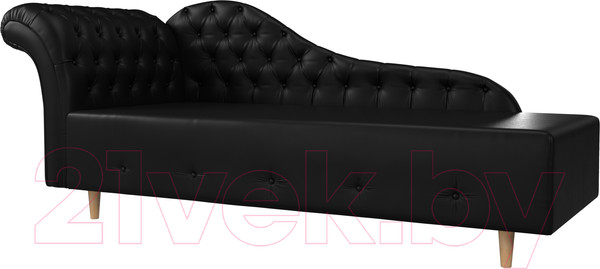 Изображение товара Тахта Лига Диванов Камерон 307 левый / 110113 (экокожа черный)