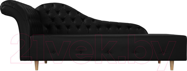 Изображение товара Тахта Лига Диванов Камерон 307 левый / 110113 (экокожа черный)